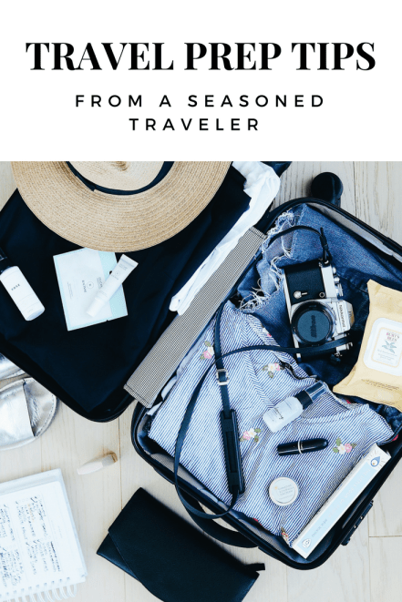 Travel Prep Tips